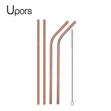 http://ineedaclean.com Reusable Stainless Steel Straws with Cleaning Brush New Arrivals Kitchen Shop Kitchen Tools Color: Rose Gold  I Need A Clean http://ineedaclean.com/the-clean-store/reusable-stainless-steel-straws-with-cleaning-brush/?attribute_pa_cb5feb1b7314637725a2e7=rose-gold