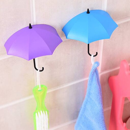 http://ineedaclean.com Creative Colorful Umbrella Shaped Hooks For Bathroom Accessories New Arrivals Bathroom Shop cb5feb1b7314637725a2e7: Green, Blue, Purple|Red, Yellow, Orange|Red, Yellow, Pink  I Need A Clean http://ineedaclean.com/the-clean-store/creative-colorful-umbrella-shaped-hooks-for-bathroom-accessories/