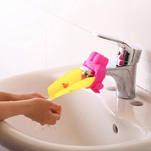 http://ineedaclean.com Frog Shaped Bathroom Faucet Extenders For Children New Arrivals Bathroom Shop cb5feb1b7314637725a2e7: green|Rose Red  I Need A Clean http://ineedaclean.com/the-clean-store/frog-shaped-bathroom-faucet-extenders-for-children/