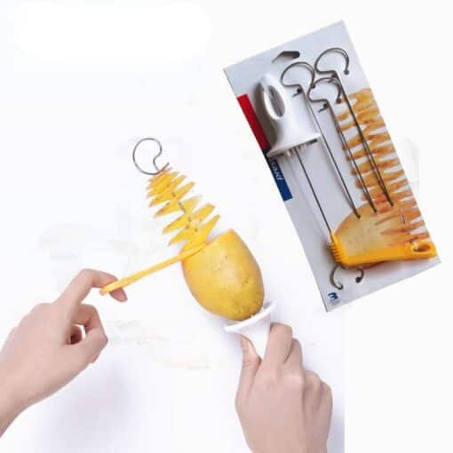 http://ineedaclean.com Spiral Potato Cutter for Kitchen New Arrivals Kitchen Tools cb5feb1b7314637725a2e7: Potato Spiral Cutter|Roller Spiral Slicer|Slicer Red|Slicer Yellow|Spiral Cutter Blue|Spiral Cutter Pink  I Need A Clean http://ineedaclean.com/?post_type=product&p=1003346