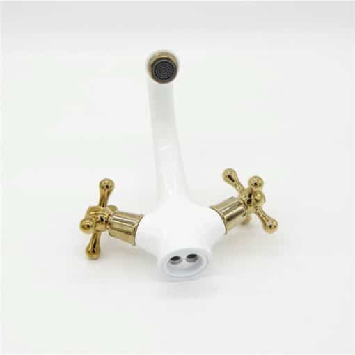http://ineedaclean.com White Gold Faucet Dual Handle Vintage Tap for Bathroom Bathroom Shop Bathroom Faucets  I Need A Clean http://ineedaclean.com/the-clean-store/white-gold-faucet-dual-handle-vintage-tap-for-bathroom/