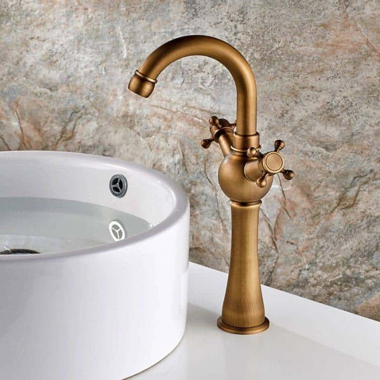 Vintage Copper Bathroom Faucet