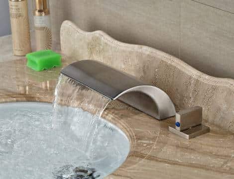 http://ineedaclean.com Dual Handles Faucet Modern Tap for Bathroom Bathroom Shop Bathroom Faucets  I Need A Clean http://ineedaclean.com/?post_type=product&p=1003689
