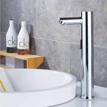 http://ineedaclean.com Modern Bathroom Chrome Faucet Tap Bathroom Shop Bathroom Faucets Color: Chrome  I Need A Clean http://ineedaclean.com/the-clean-store/modern-bathroom-chrome-faucet-tap/?attribute_pa_cb5feb1b7314637725a2e7=chrome