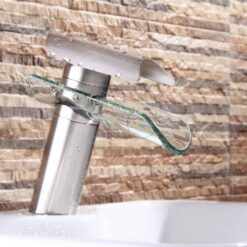 http://ineedaclean.com Bathroom Faucet Mixer Waterfall Tap Bathroom Shop Bathroom Faucets cb5feb1b7314637725a2e7: Brush Nickel|Chrome  I Need A Clean http://ineedaclean.com/the-clean-store/bathroom-faucet-mixer-waterfall-tap/