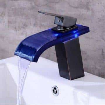 http://ineedaclean.com Bathroom Waterfall Faucet LED Tap Bathroom Shop Bathroom Faucets Color: ORB  I Need A Clean http://ineedaclean.com/?post_type=product&p=1003760&attribute_pa_cb5feb1b7314637725a2e7=orb