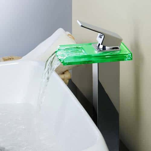 http://ineedaclean.com LED Chrome Faucet Sink Tap for Bathroom Bathroom Shop Bathroom Faucets  I Need A Clean http://ineedaclean.com/the-clean-store/led-chrome-faucet-sink-tap-for-bathroom/