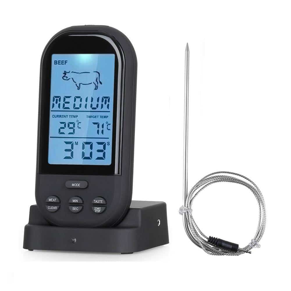 http://ineedaclean.com Meat Thermometers Bluetooth LCD Digital Probe Remote Wireless BBQ Grill Kitchen Thermometer Home Cooking Tools with Timer Alarm Kitchen Accessories New Arrivals Kitchen Shop cb5feb1b7314637725a2e7: Black|Silver|Orange  I Need A Clean http://ineedaclean.com/?post_type=product&p=1004428