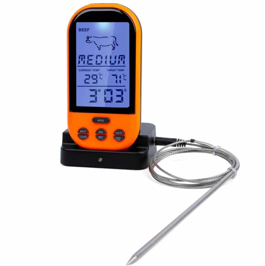http://ineedaclean.com Meat Thermometers Bluetooth LCD Digital Probe Remote Wireless BBQ Grill Kitchen Thermometer Home Cooking Tools with Timer Alarm Kitchen Accessories New Arrivals Kitchen Shop Color: Orange  I Need A Clean http://ineedaclean.com/?post_type=product&p=1004428&attribute_pa_cb5feb1b7314637725a2e7=orange