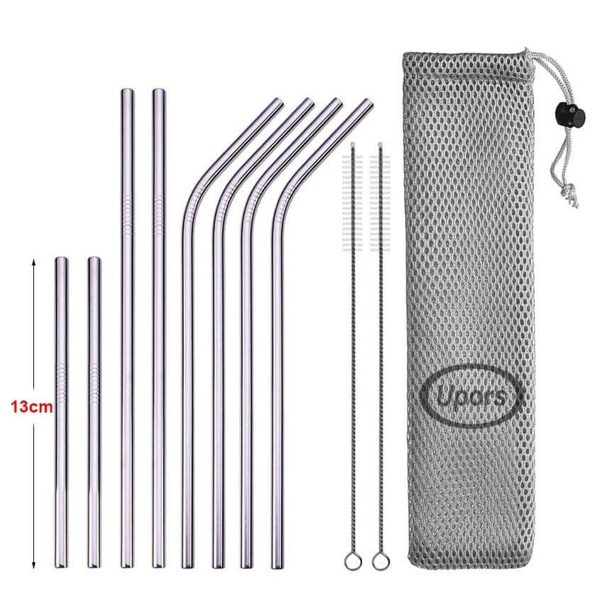 http://ineedaclean.com Reusable Stainless Steel Straws with Cleaning Brush New Arrivals Kitchen Shop Kitchen Tools Color: Kids with bag  I Need A Clean http://ineedaclean.com/the-clean-store/reusable-stainless-steel-straws-with-cleaning-brush/?attribute_pa_cb5feb1b7314637725a2e7=kids-with-bag