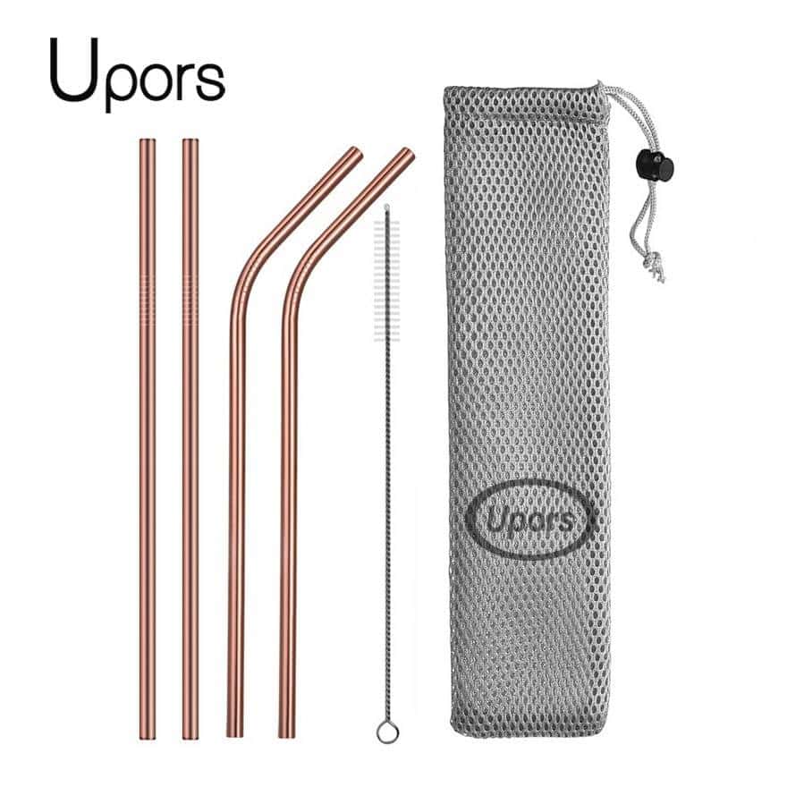http://ineedaclean.com Reusable Stainless Steel Straws with Cleaning Brush New Arrivals Kitchen Shop Kitchen Tools Color: Rose gold with bag  I Need A Clean http://ineedaclean.com/the-clean-store/reusable-stainless-steel-straws-with-cleaning-brush/?attribute_pa_cb5feb1b7314637725a2e7=rose-gold-with-bag