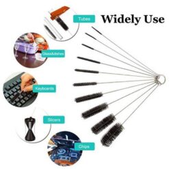 http://ineedaclean.com Multifunctional Cleaning Brushes For Bottles (10 Pcs) Cleaning Supplies Material: Stainless Steel  I Need A Clean http://ineedaclean.com/?post_type=product&p=1001162