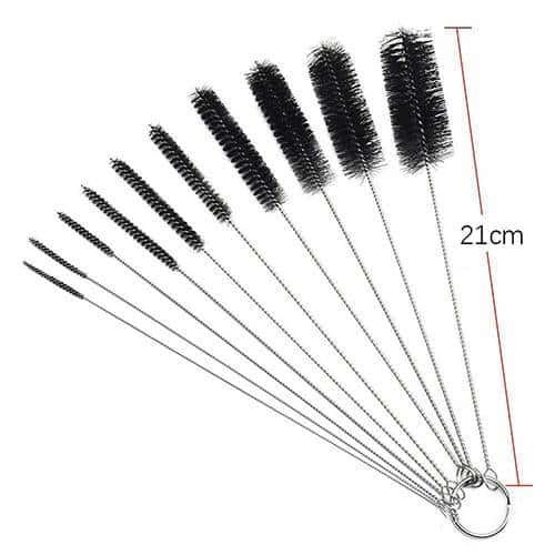 http://ineedaclean.com Multifunctional Cleaning Brushes For Bottles (10 Pcs) Cleaning Supplies Material: Stainless Steel  I Need A Clean http://ineedaclean.com/?post_type=product&p=1001162