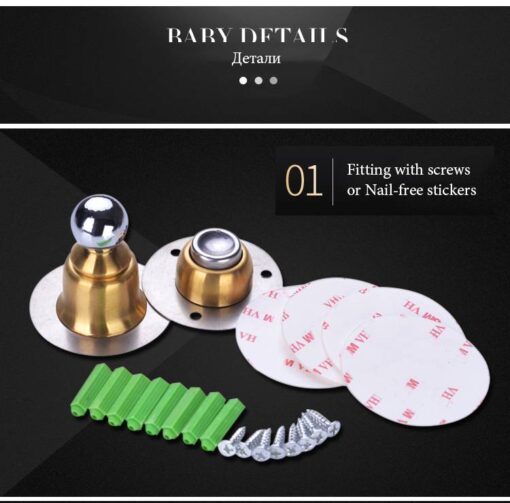 http://ineedaclean.com Easy Magnetic Nail-Free Door Stopper New Arrivals Uncategorized cb5feb1b7314637725a2e7: Black|gold|green bronze|red bronze|Silver|yellow bronze|white  I Need A Clean http://ineedaclean.com/?post_type=product&p=1001966