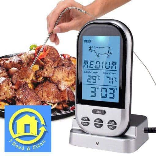 http://ineedaclean.com LCD Digital Thermometer For Cooking Meat New Arrivals Kitchen Shop Kitchen Tools cb5feb1b7314637725a2e7: Black|Silver|Orange  I Need A Clean http://ineedaclean.com/the-clean-store/lcd-digital-thermometer-for-cooking-meat/