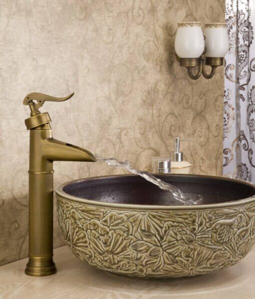 http://ineedaclean.com Stylish Faucet Vintage Tap for Bathroom Bathroom Shop Bathroom Faucets 7466afbe600d977814830a: Brass  I Need A Clean http://ineedaclean.com/the-clean-store/stylish-faucet-vintage-tap-for-bathroom/