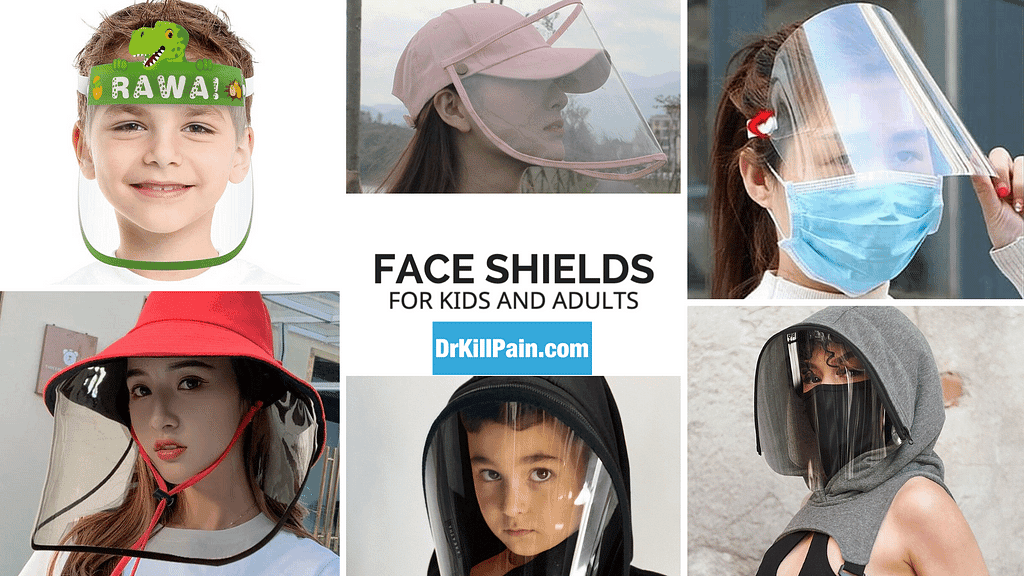 Face Shields For Kids and Adults