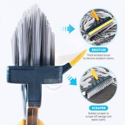 http://ineedaclean.com Floor Scrub Brush 2 In 1 Cleaning Brush Long Handle Removable Wiper Magic Broom Brush Squeegee Tile Kitchen Cleaning Tools New Arrivals Uncategorized cb5feb1b7314637725a2e7: Light Yellow|Yellow|white  I Need A Clean http://ineedaclean.com/the-clean-store/floor-scrub-brush-2-in-1-cleaning-brush-long-handle-removable-wiper-magic-broom-brush-squeegee-tile-kitchen-cleaning-tools/