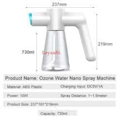 https://ineedaclean.com ‘Mini Extreme Sanitizer’ All-Surface Wireless Rechargeable Nano Spray Gun with Ozone Blue Light New Arrivals Cleaning Supplies cb5feb1b7314637725a2e7: No Ozone 2PCS Black|No Ozone 2PCS White|No Ozone Black730ml|No Ozone set|No Ozone White730ml|Ozone 730ml 2pcs|Ozone White 730ml  I Need A Clean https://ineedaclean.com/the-clean-store/mini-extreme-sanitizer-all-surface-wireless-rechargeable-nano-spray-gun-with-ozone-blue-light/