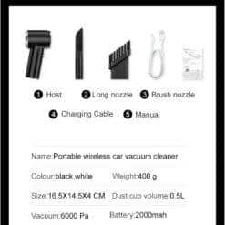 https://ineedaclean.com Wireless Mini Vacuum Cleaner New Arrivals cb5feb1b7314637725a2e7: XCQ-103-black|XCQ-103-white  I Need A Clean https://ineedaclean.com/the-clean-store/wireless-mini-vacuum-cleaner/