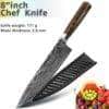 G - 8 inch Chef knife