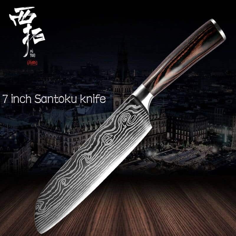 1 - 7 Inch Santoku knife